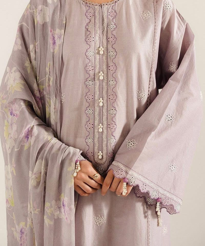 Cross-Stitch 3-Piece Embroidered Lawn Set