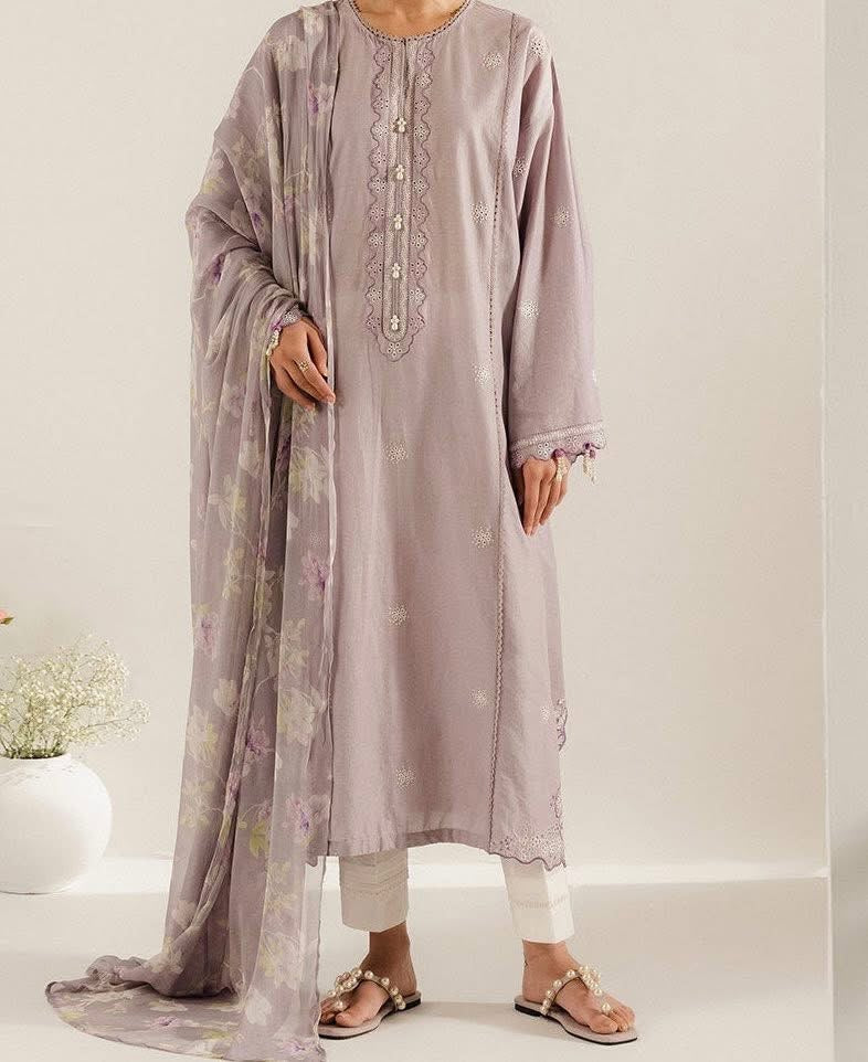 Cross-Stitch 3-Piece Embroidered Lawn Set