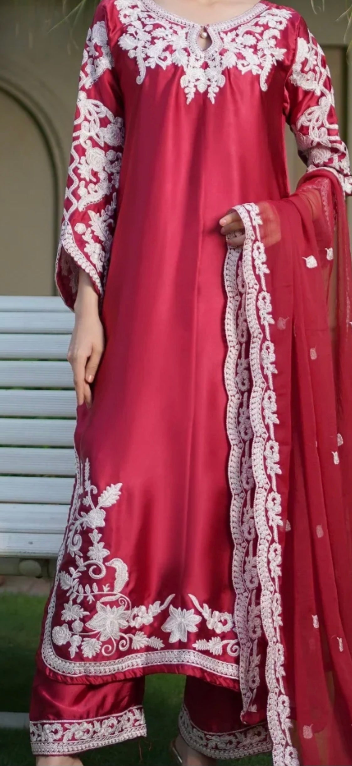 Women's Silk Kurta Set