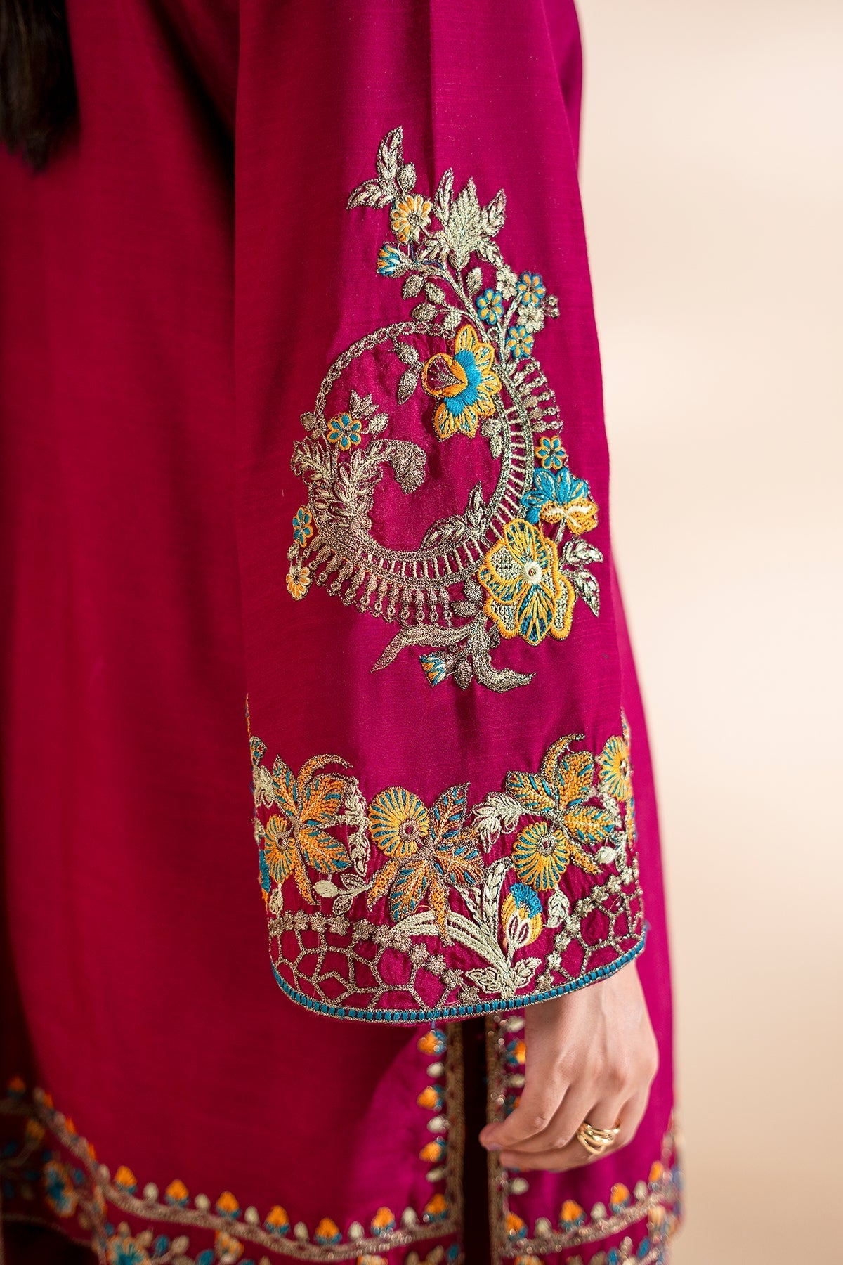 Charizma Embroidered 3-Piece Suit CMA-6-313