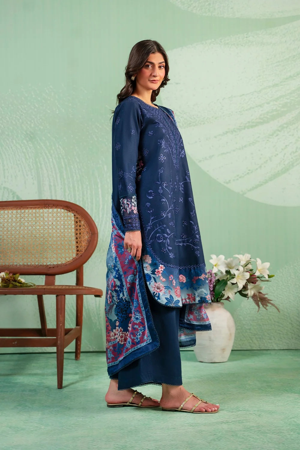 Maryum N Maria Aurora Embroidered 3-Piece Suit MSS5995