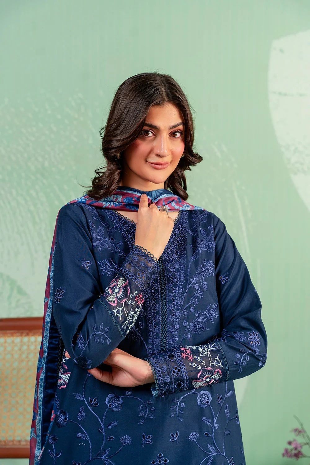 Maryum N Maria Aurora Embroidered 3-Piece Suit MSS5995