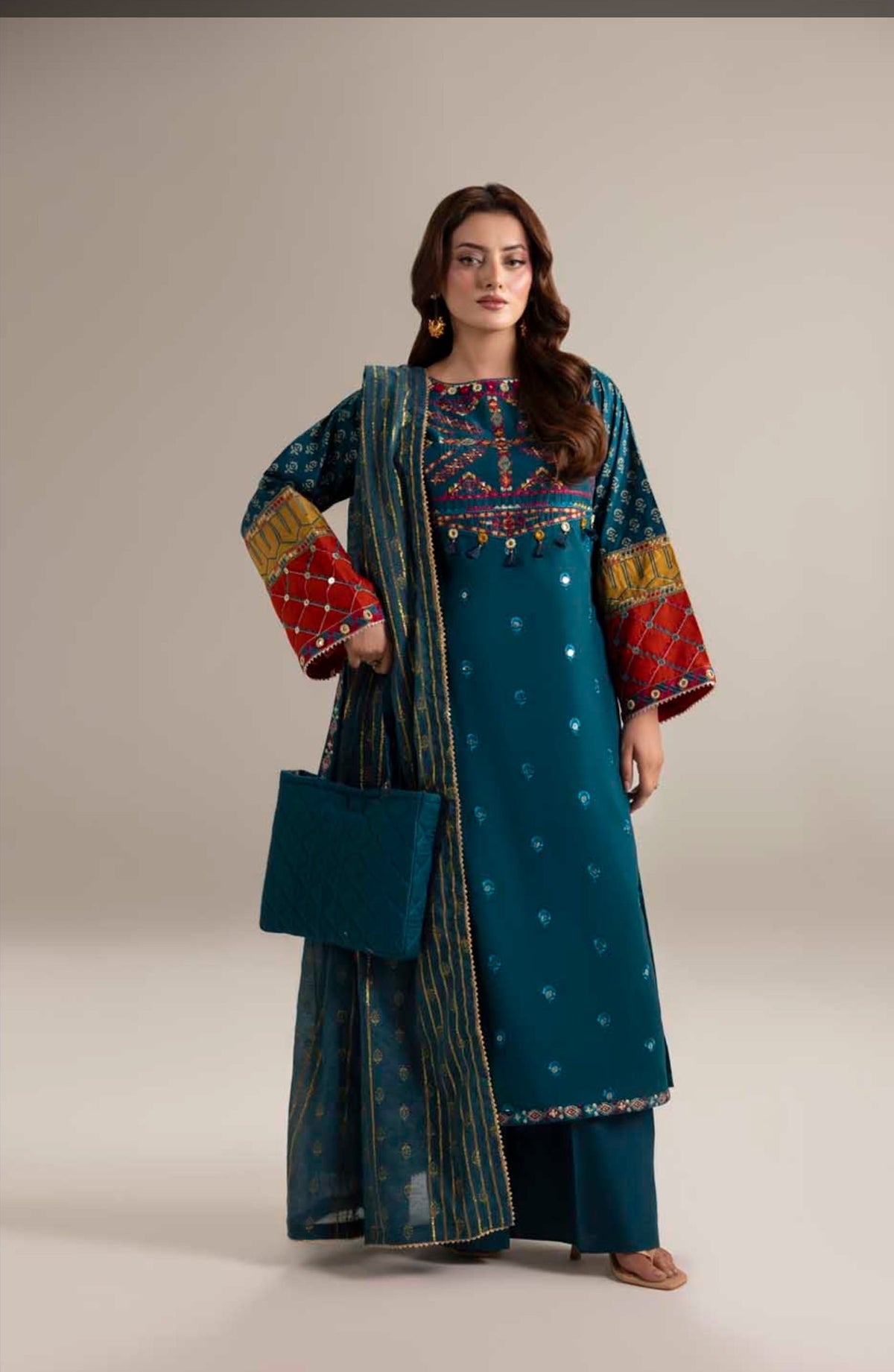 Zahra Rubab ZR-2634 Zinc - front
